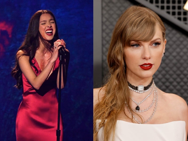 Grammys 2024 Olivia Rodrigo blows kiss to Taylor Swift after ‘Vampire